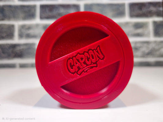 Capcon - Curve RBD - Red, Black Dot