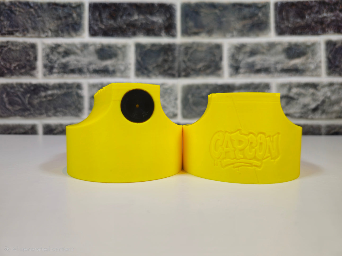 Capcon - Curve YBD - Yellow, Black Dot